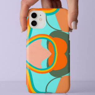 Coque Pour Pour iPhone 14 Pro Max Abstrait esthétique coloré rétro vintage des année