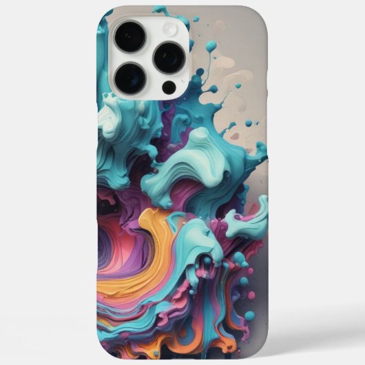 Coques Case-Mate iPhone Abstrait : Faites de votre téléphone une oeuvre d' (Verso)