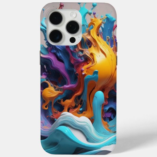 Coques Case-Mate iPhone Abstrait : Faites de votre téléphone une oeuvre d' (Verso)
