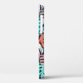 Coques Case-Mate iPhone Abstrait feuille tropical motif. Créatif (Verso / Gauche)