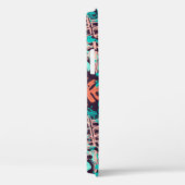 Coques Case-Mate iPhone Abstrait feuille tropical motif. Créatif (Verso / Droite)