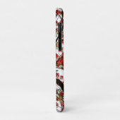 Coques Case-Mate iPhone Abstrait flamboyant Royal Poinciana (Dos/Gauche)