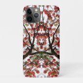 Coques Case-Mate iPhone Abstrait flamboyant Royal Poinciana (Dos)