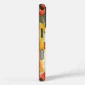 Coques Case-Mate iPhone Abstrait floral vibrant (Verso / Droite)