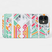 Coques Case-Mate iPhone Abstrait Géométrique Moderne Marbre Féminin Chic (Dos (Horizontal))