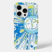 Coques Case-Mate iPhone Abstrait Happy Whimsical Sun Word Art (Verso)