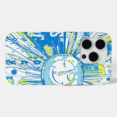 Coques Case-Mate iPhone Abstrait Happy Whimsical Sun Word Art (Verso (horizontal))