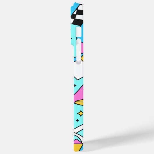 Coques Case-Mate iPhone Abstrait hippy branché (Verso / Gauche)