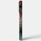 Coques Case-Mate iPhone Abstrait Imaginaire dynamique Fractal Art Brown Bl (Verso / Gauche)