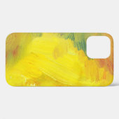Coques Case-Mate iPhone Abstrait Jaune : Texturé, Main Tirée. (Verso (horizontal))