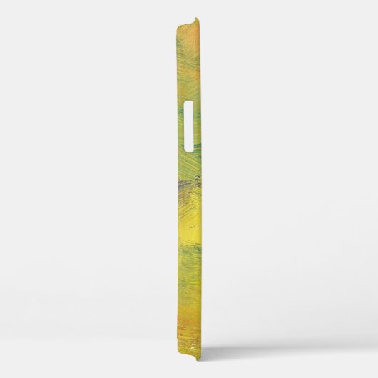 Coques Case-Mate iPhone Abstrait Jaune : Texturé, Main Tirée. (Verso / Droite)