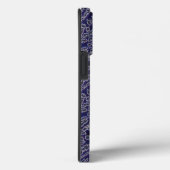 Coques Case-Mate iPhone Abstrait Jungle-Blue (Verso / Droite)