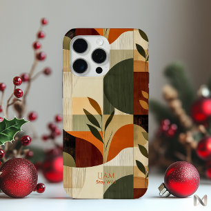 Coque iPhone 15 Pro Max Abstrait minimaliste inspiré par la nature