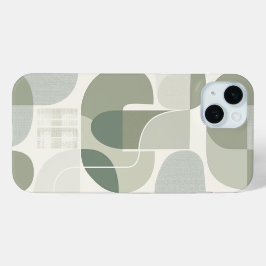 Coques Case-Mate iPhone Abstrait moderne (Verso (horizontal))