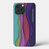 Coques Case-Mate iPhone Abstrait moderne Coque-coque iphone personnalisé (Verso)