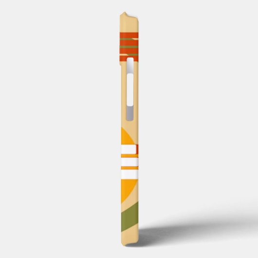 Coques Case-Mate iPhone Abstrait moderne du milieu du siècle (Verso / Gauche)