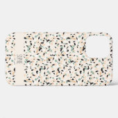 Coques Case-Mate iPhone Abstrait moderne Pastel Terrazzo Motif (Verso (horizontal))