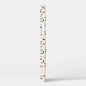 Coques Case-Mate iPhone Abstrait moderne Pastel Terrazzo Motif (Verso / Droite)