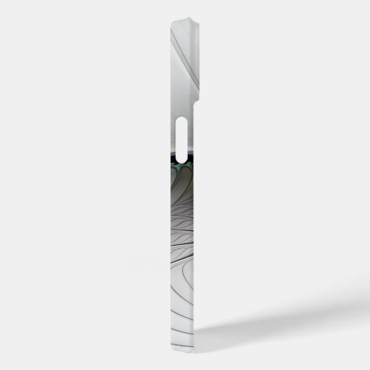 Coques Case-Mate iPhone Abstrait moderne Shy Imaginaire Figure Fractal Art (Verso / Droite)