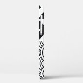 Coques Case-Mate iPhone Abstrait moderne : toile de design artistique. (Verso / Gauche)