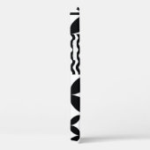 Coques Case-Mate iPhone Abstrait moderne : toile de design artistique. (Verso / Droite)