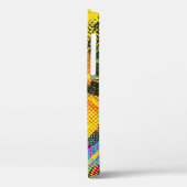 Coques Case-Mate iPhone Abstrait motif chaotique sans soudure. Papier pein (Verso / Gauche)