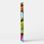 Coques Case-Mate iPhone Abstrait motif chaotique sans soudure. Papier pein (Verso / Droite)