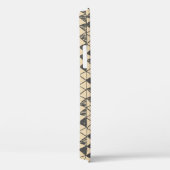 Coques Case-Mate iPhone Abstrait Motif triangle Vintage. (Verso / Droite)