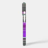 Coques Case-Mate iPhone Abstrait n° 1 : Coque-coque iphone gris et violet (Verso / Gauche)