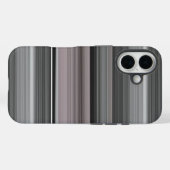 Coques Case-Mate iPhone Abstrait n° 1 : gris (Verso (horizontal))