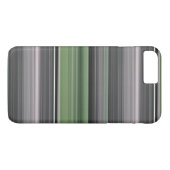 Coques Case-Mate iPhone Abstrait n° 1 : vert olive et gris (Dos (Horizontal))
