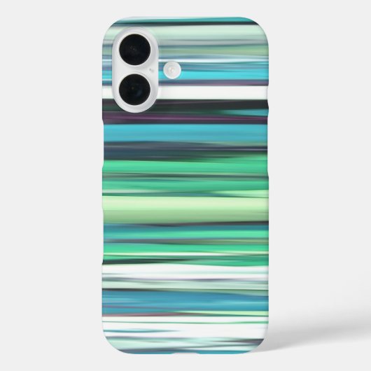 Coques Case-Mate iPhone Abstrait n° 2 : Aqua bleu vert flur Coque-Mate iPh (Verso)