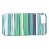 Coques Case-Mate iPhone Abstrait n° 2 : bleu vert d'eau (Dos (Horizontal))