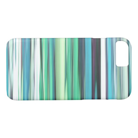 Coques Case-Mate iPhone Abstrait n° 2 : bleu vert d'eau (Dos (Horizontal))