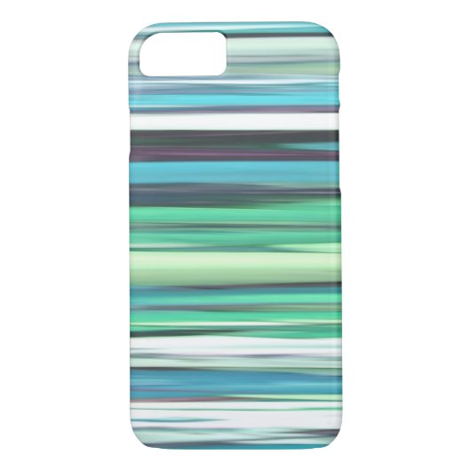 Coques Case-Mate iPhone Abstrait n° 2 : bleu vert d'eau (Dos)