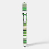 Coques Case-Mate iPhone Abstrait n° 2 : Flou vert (Verso / Gauche)