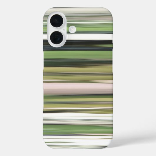 Coques Case-Mate iPhone Abstrait n° 2 : Flou vert olive (Verso)