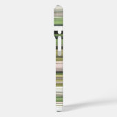 Coques Case-Mate iPhone Abstrait n° 2 : Flou vert olive (Verso / Gauche)