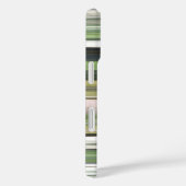 Coques Case-Mate iPhone Abstrait n° 2 : Flou vert olive (Verso / Droite)