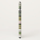Coques Case-Mate iPhone Abstrait n° 2 : Flou vert olive (Dos/Gauche)