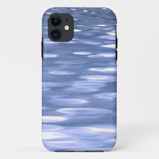 Coques Case-Mate iPhone Abstrait n° 3 : Brillant bleu poudre (Dos)