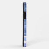 Coques Case-Mate iPhone Abstrait n° 3 : Brillant bleu poudre (Dos/Droite)