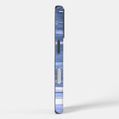 Coques Case-Mate iPhone Abstrait n° 3 : Brillant bleu poudre (Verso / Droite)