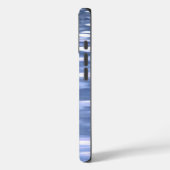 Coques Case-Mate iPhone Abstrait n° 3 : Brillant bleu poudre (Verso / Gauche)