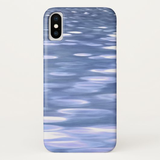 Coques Case-Mate iPhone Abstrait n° 3 : Brillant bleu poudre (Dos)