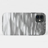 Coques Case-Mate iPhone Abstrait n° 3 : brillant gris argenté (Dos (Horizontal))