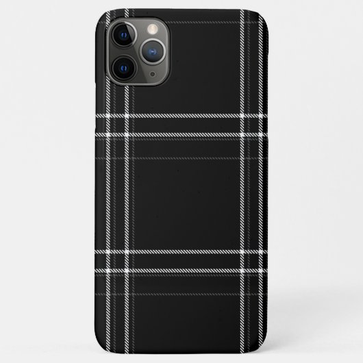 Coques Case-Mate iPhone Abstrait noir et blanc (Dos)
