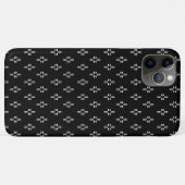 Coques Case-Mate iPhone Abstrait noir et blanc (Dos (Horizontal))