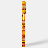 Coques Case-Mate iPhone Abstrait orange (Verso / Droite)