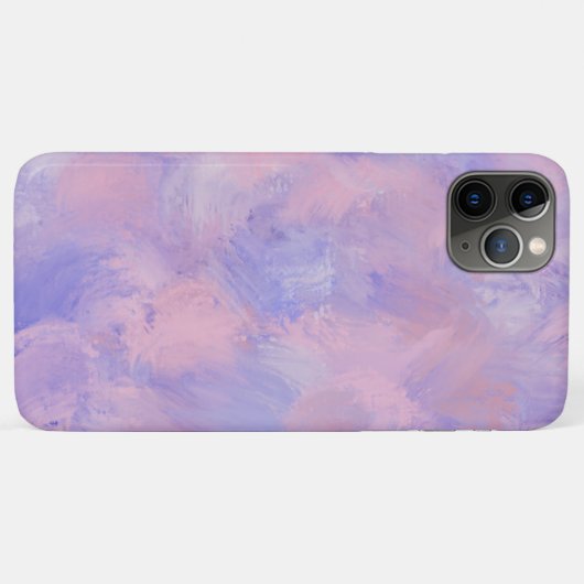 Coques Case-Mate iPhone Abstrait Pastel Blush Rose et Bleu (Dos (Horizontal))